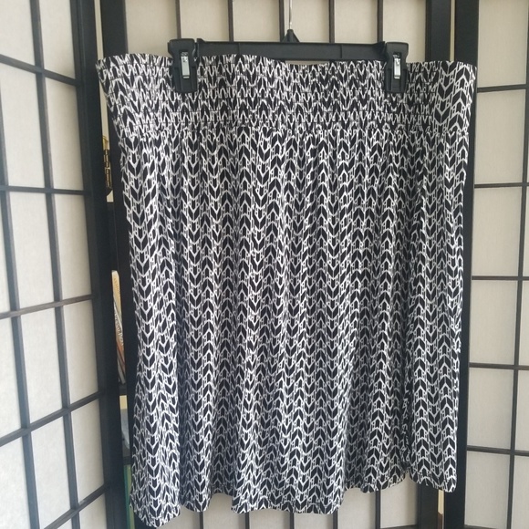 Nwt lane Bryant black white skirt size 18 20 - Picture 8 of 8
